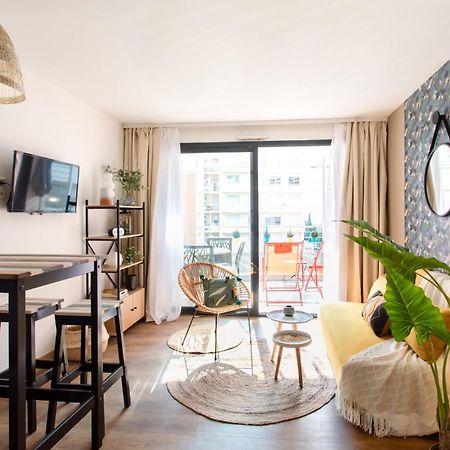 C1 Clemenceau Pool Balcony Bath Ac 2Mins Walk To Sand Beach Cannes Extérieur photo