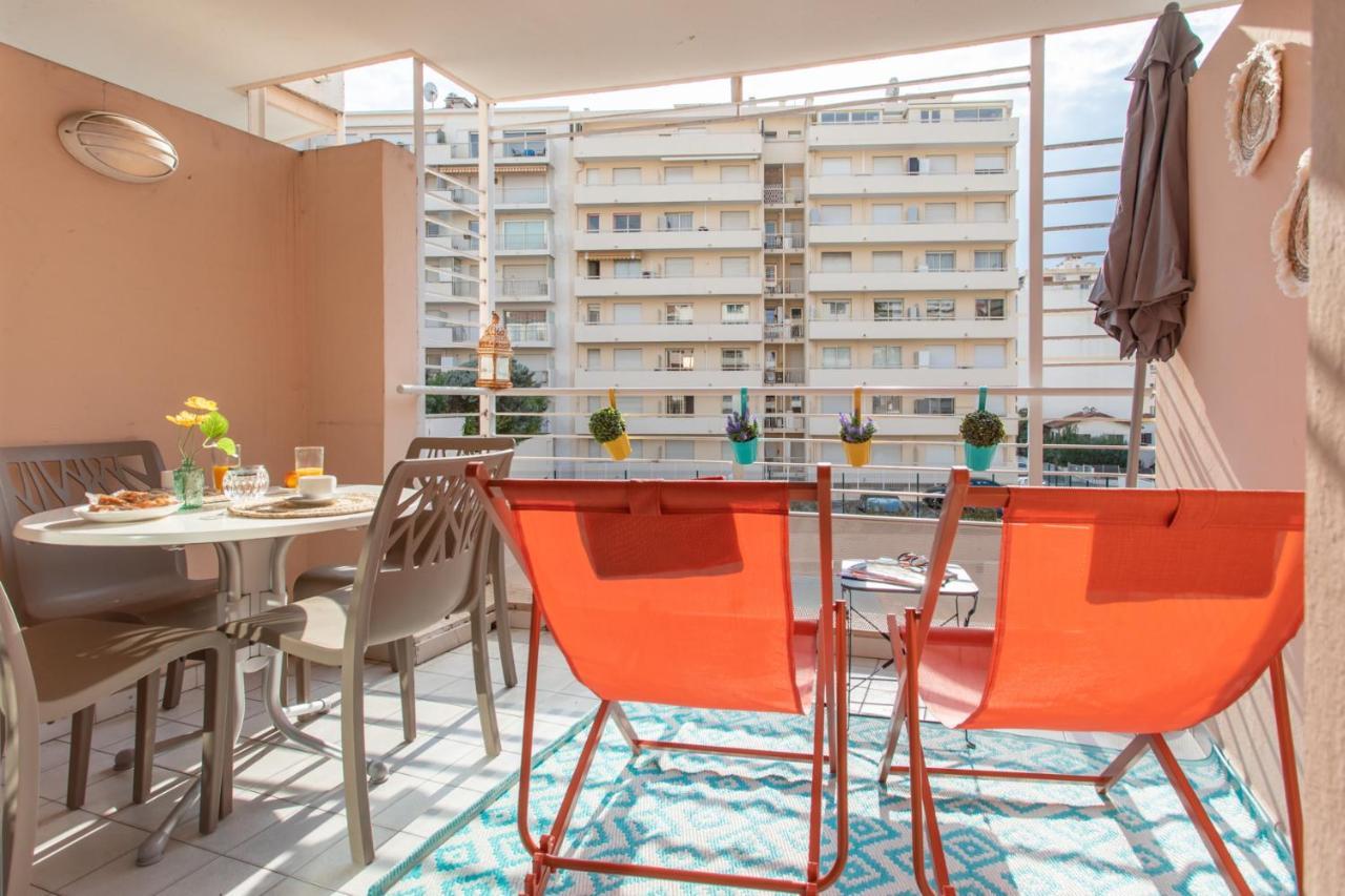 Appartement C1 Clemenceau Pool Balcony Bath Ac 2Mins Walk To Sand Beach à Cannes Extérieur photo